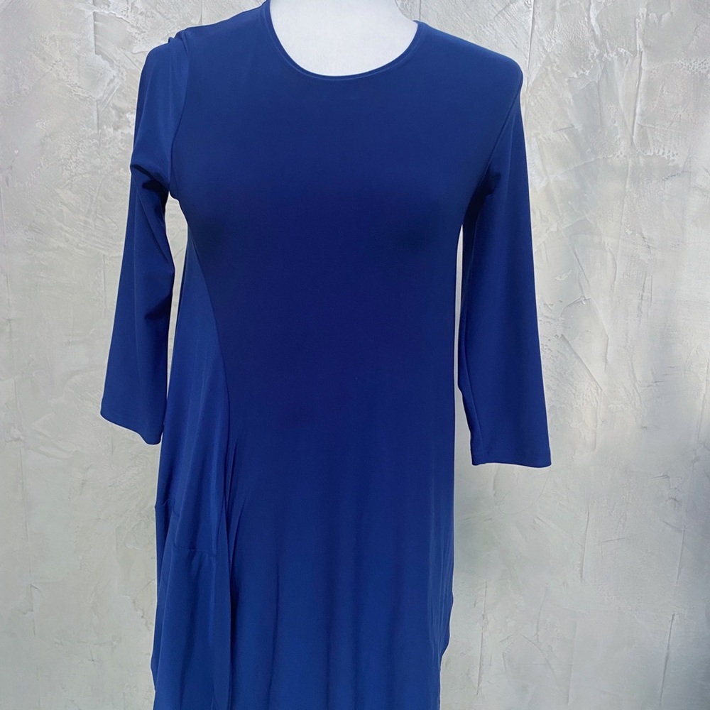 NWOT Sympli Slant Picket Dress 3/4 Sleeve